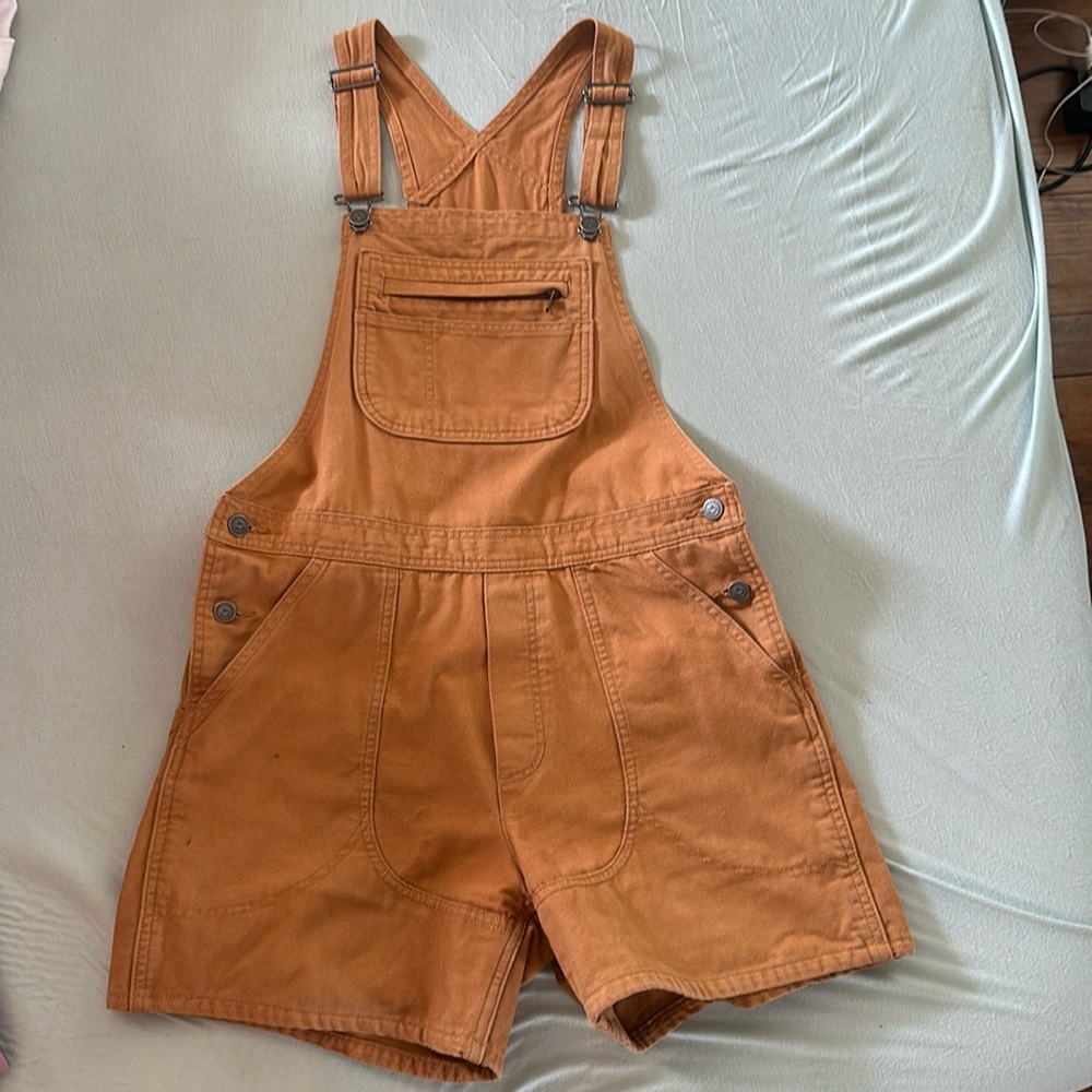 Patagonia overall shorts, organic cotton, medium